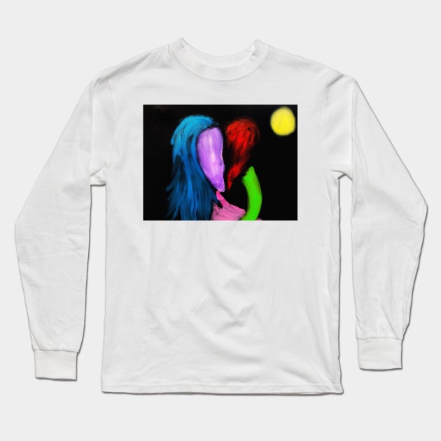 Only the Broken Hearted Long Sleeve T-Shirt by Snobunyluv